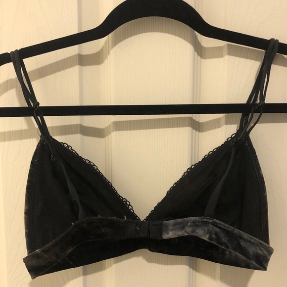Xhilaration velvet lace bralette size m - Picture 4 of 4